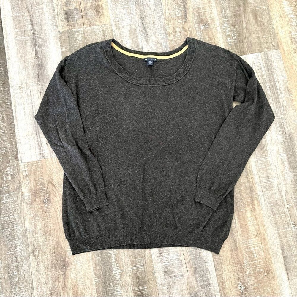 GAP oversized sweater made with silk